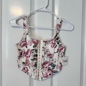 Altard state floral corset top